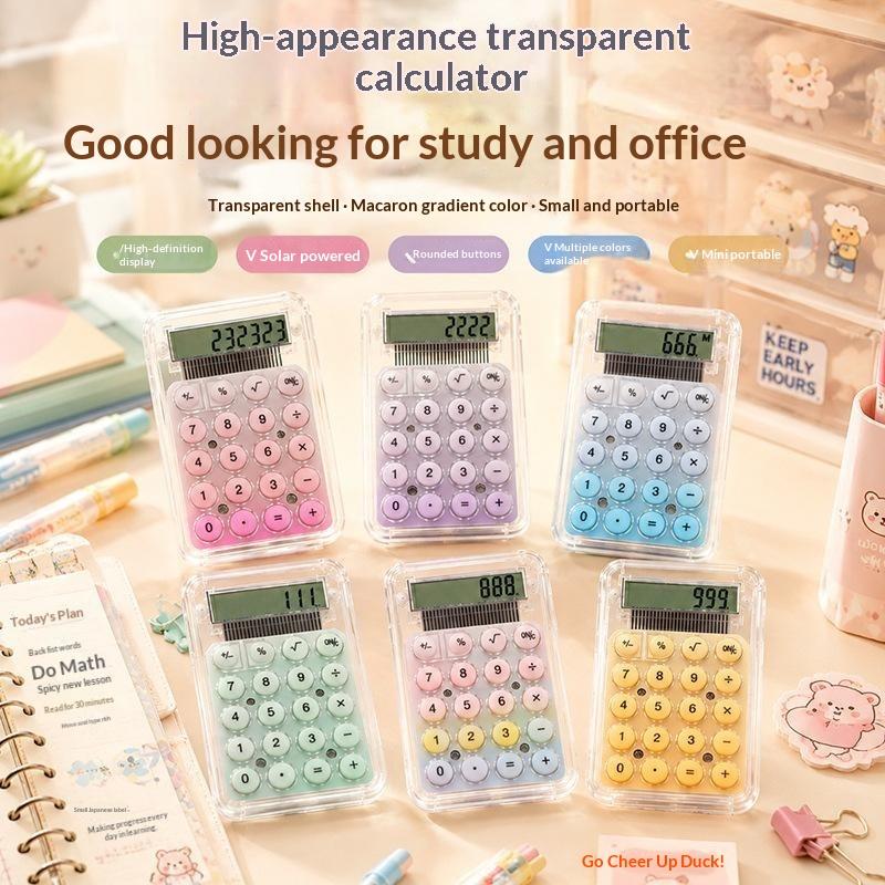 Scientific Calculator For Secondary School - Портативный миниатюрный бесшумный калькулятор, учебное пособие,