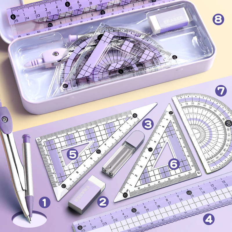 Набор геометрических инструмен – обзор и цена Math Geometry Set With Compass